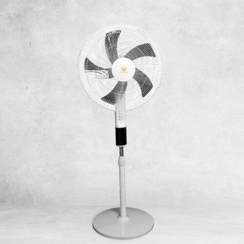 Royalrahmani white standing fan